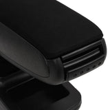 vidaXL Accoudoir de voiture noir 14x33x(30-45,5) cm ABS