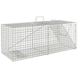 vidaXL Piège à animaux 64,5x25x26,5 cm fer galvanisé