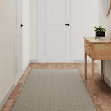 vidaXL Tapis de couloir aspect sisal taupe 80x250 cm