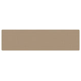 vidaXL Tapis de couloir aspect sisal sable 80x300 cm