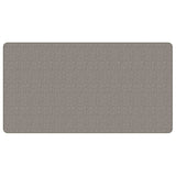vidaXL Tapis de couloir aspect sisal argenté 80x150 cm