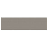 vidaXL Tapis de couloir aspect sisal argenté 80x300 cm