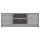 vidaXL Meuble TV sonoma gris 102x30x37,5 cm bois d'ingénierie