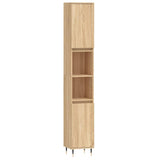 vidaXL Ensemble de meubles de salle de bain 3 pcs chêne sonoma