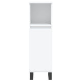 vidaXL Ensemble de meubles salle de bain 3 pcs blanc bois d'ingénierie