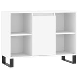 vidaXL Ensemble de meubles salle de bain 3 pcs blanc bois d'ingénierie