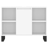 vidaXL Ensemble de meubles salle de bain 3 pcs blanc bois d'ingénierie