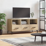 vidaXL Meuble TV chêne sonoma 102x36x50 cm bois d'ingénierie