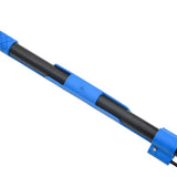 vidaXL Collecteur de noix bleu 127 cm acier