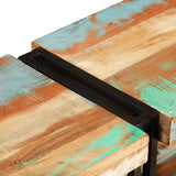 vidaXL Meuble TV 140x30x40 cm bois massif de récupération