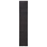 vidaXL Tapis en sisal pour griffoir noir 66x350 cm
