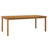 vidaXL Ensemble à manger de jardin 7 pcs Bois d'acacia solide